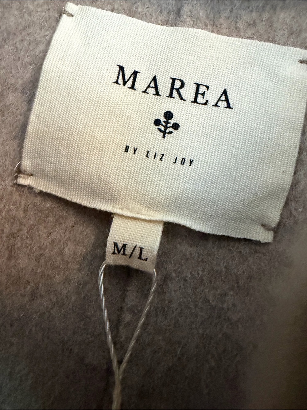 NWT Marea Ellis Coat in Oatmeal Heather - Picture 2 of 5